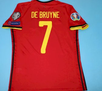 Kevin De Bruyne - Belgium jersey - JerseyAve - Marketplace