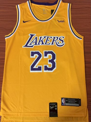 Lebron James - Los Angeles Lakers Yellow-Wish - JerseyAve - Marketplace