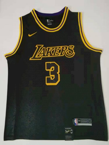 Anthony Davis - Los Angeles Lakers Black *Mamba* - JerseyAve - Marketplace