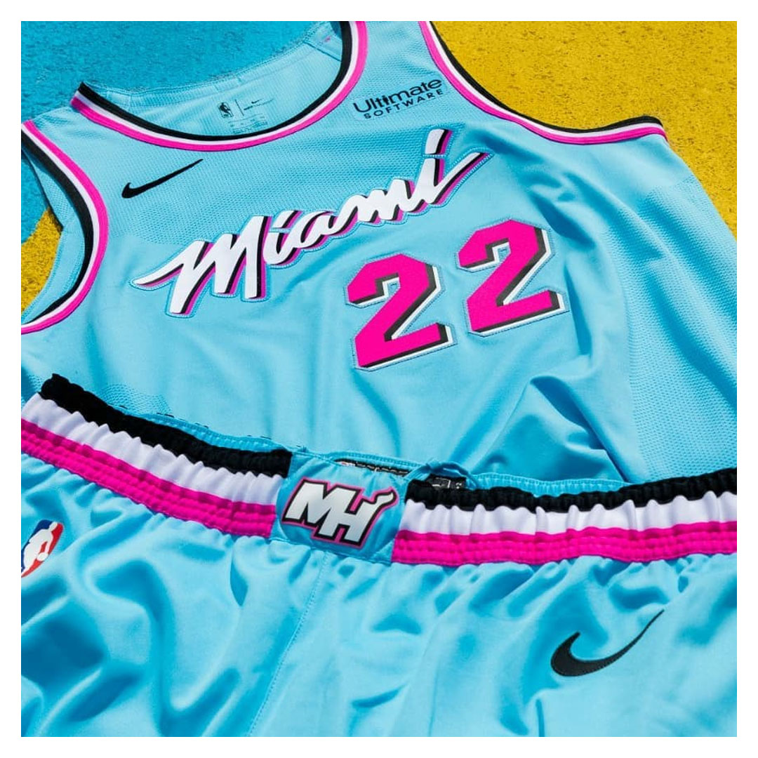 Miami Heat Jersey Vice Nights / 2018-19 Miami HEAT Vice Nights Uniform ...